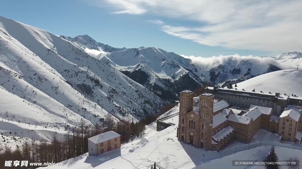 企业宣传Vlog航拍视频素材