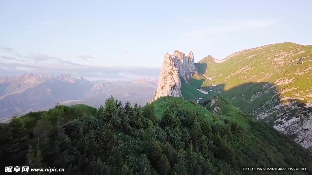 企业宣传Vlog航拍视频素材