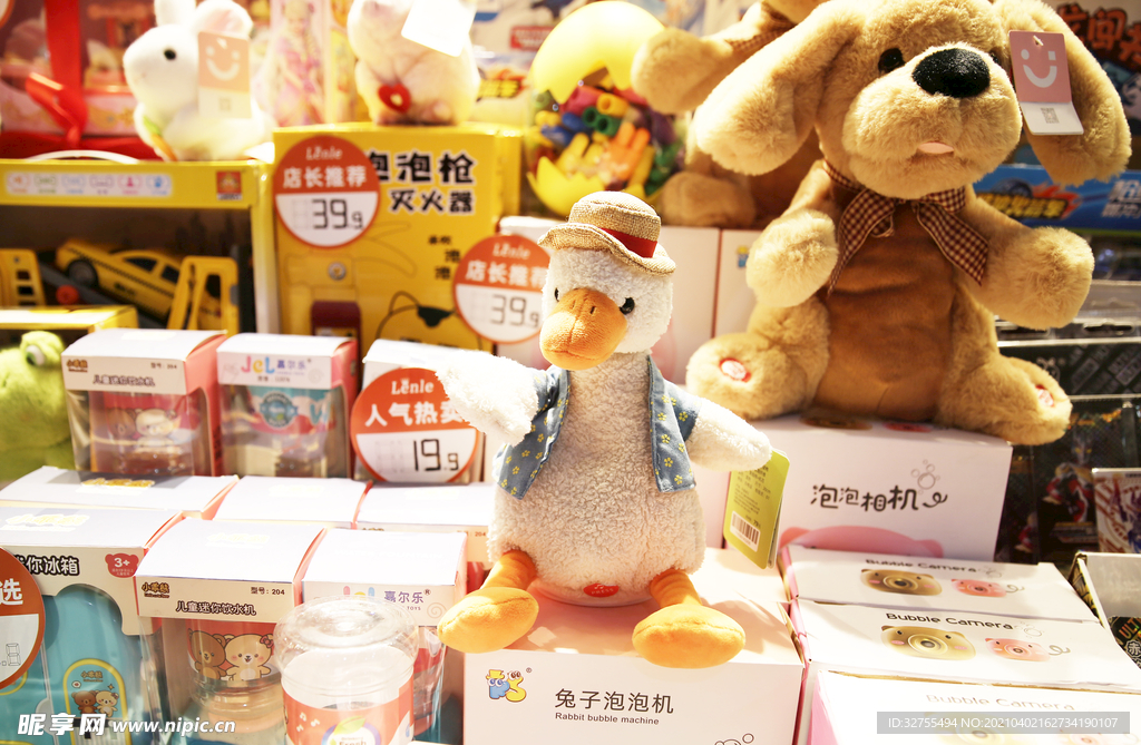 网红鸭玩具