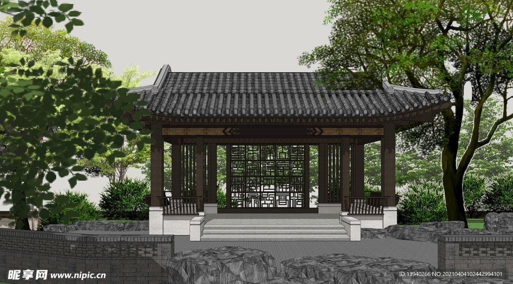 中式园林景观