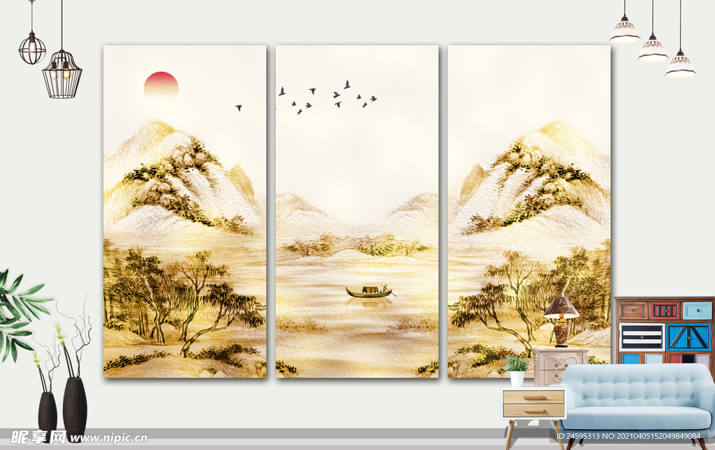 山水画