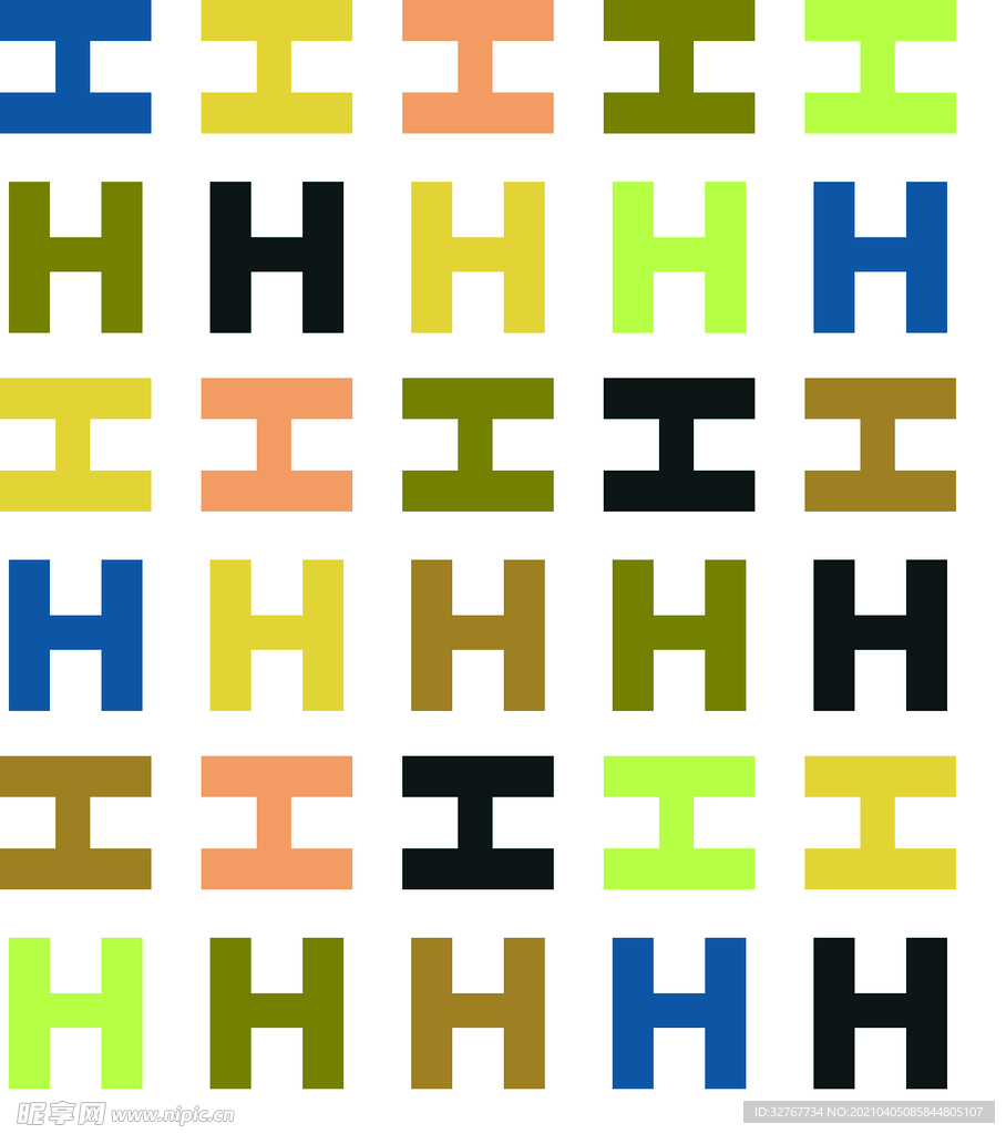 字母H