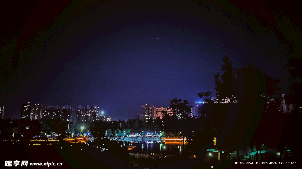 莽山公园夜景