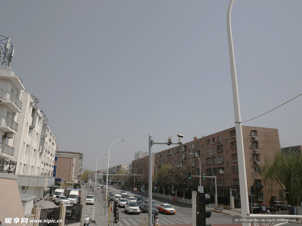 城市街道 天空