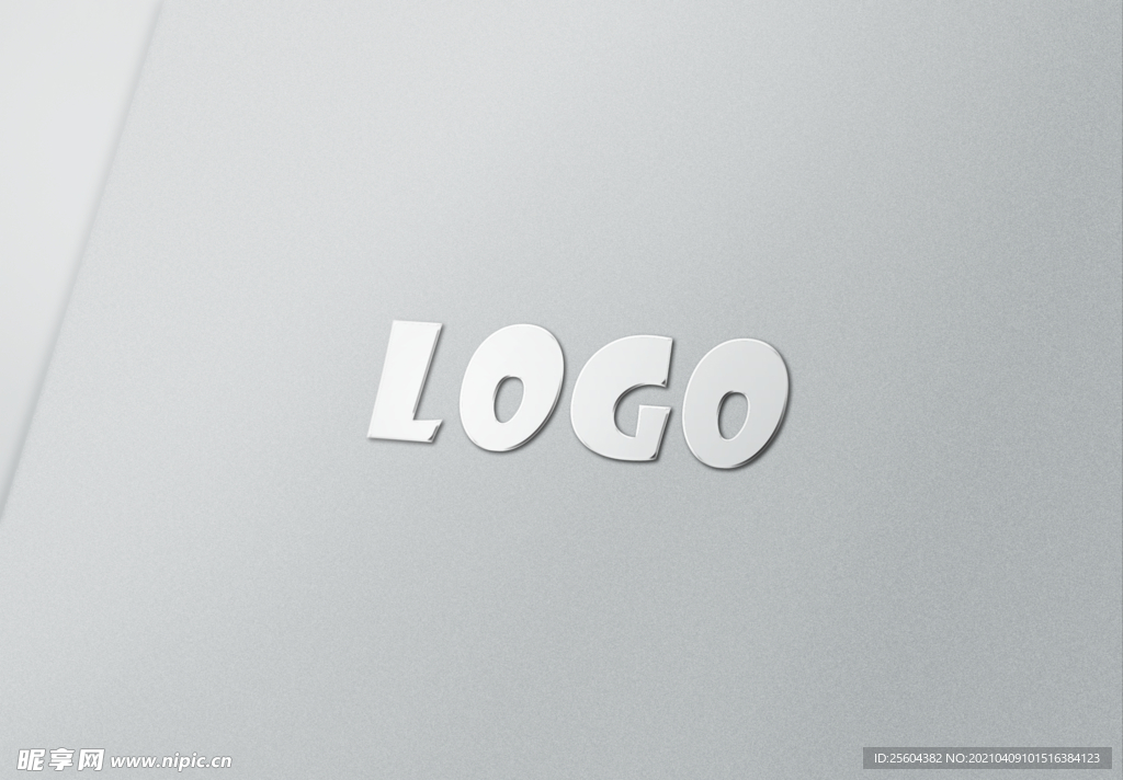 质感高级logo样机