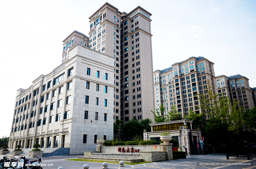 城市高楼风光
