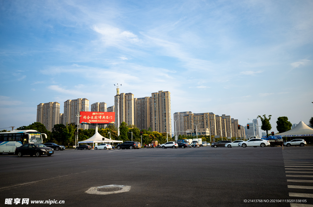 城市高楼风光
