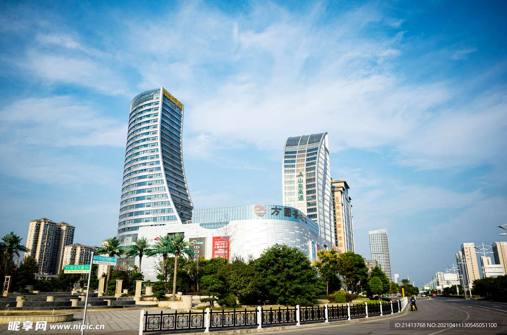 城市高楼风光