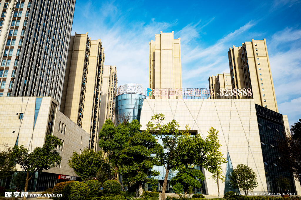 城市高楼风光