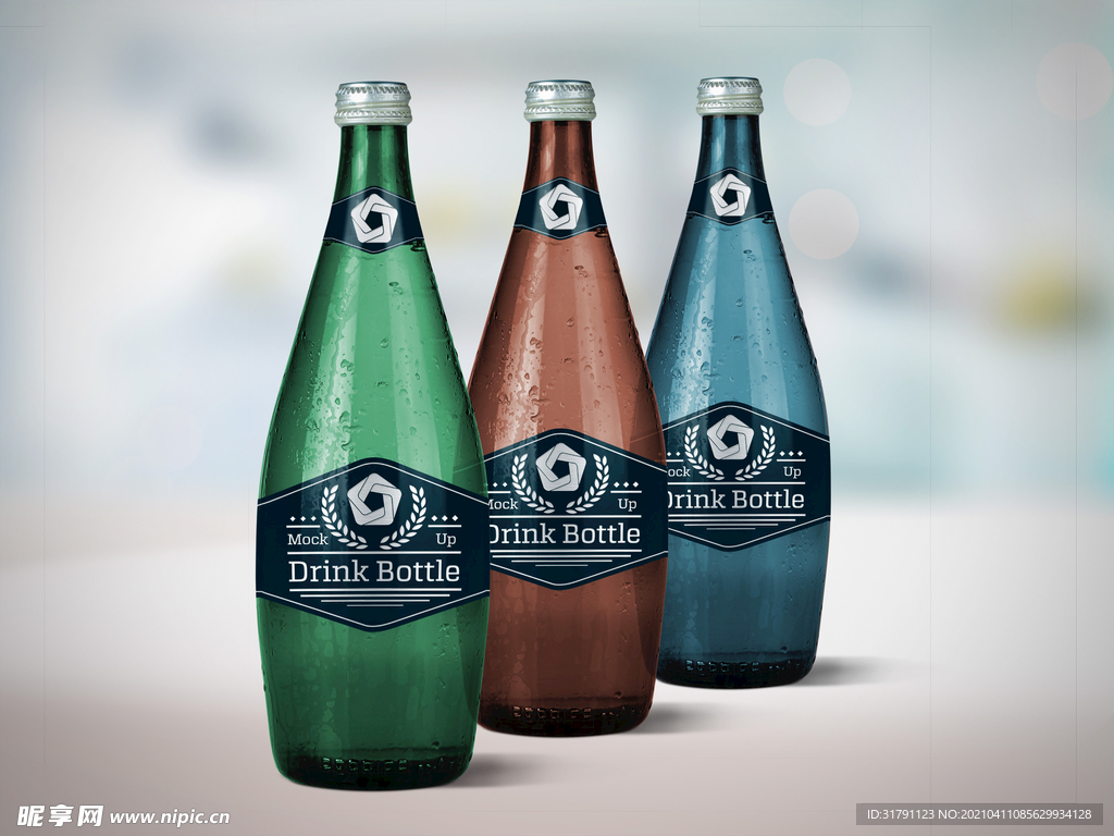 饮料瓶样机