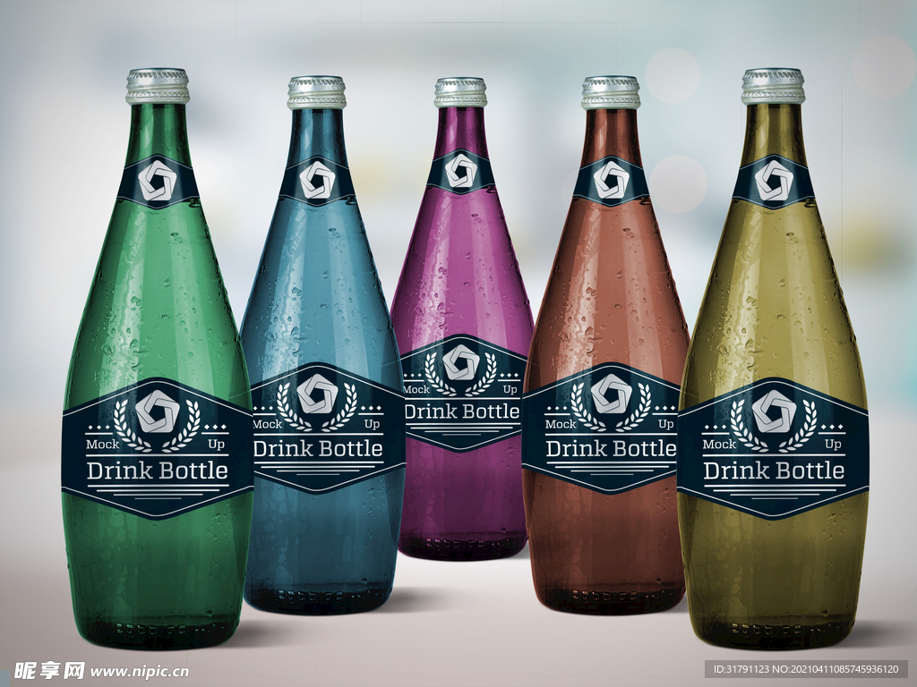 饮料瓶样机