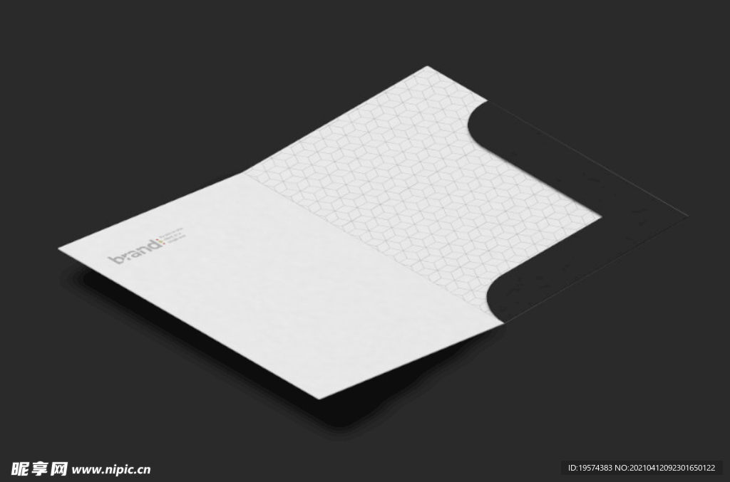 封面文件夹折页画册