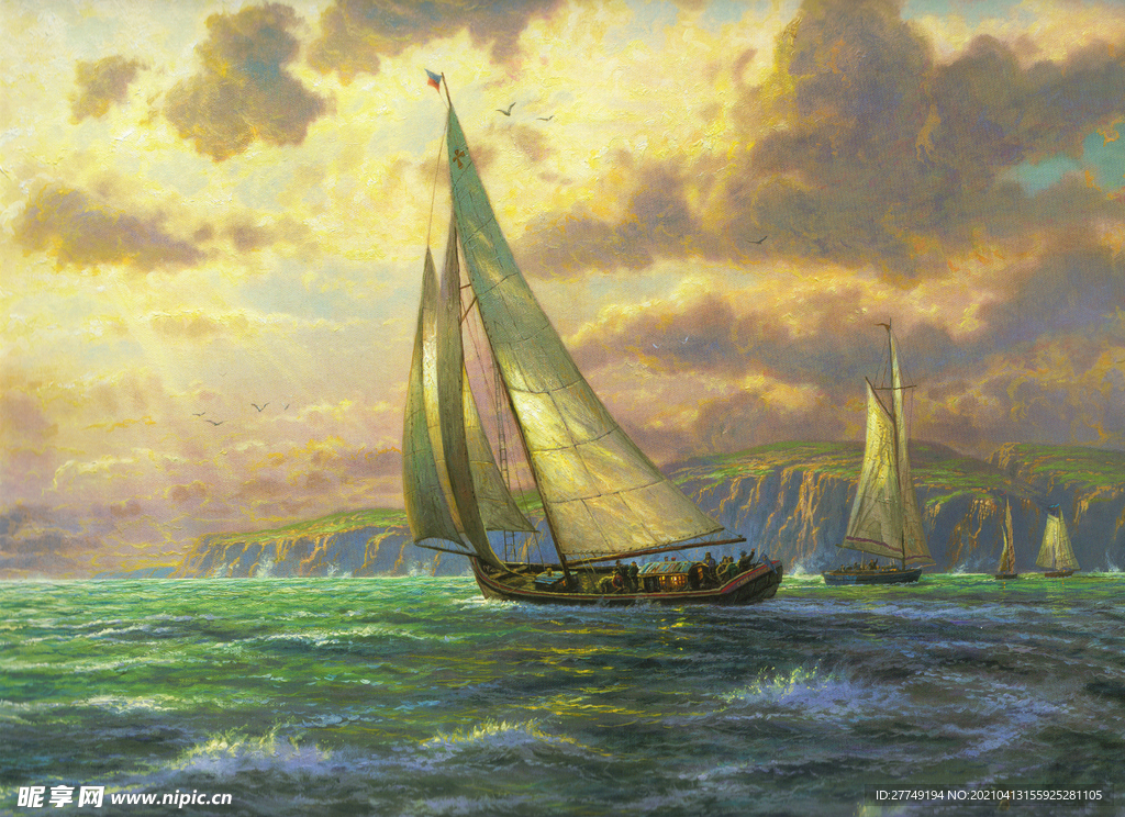 托马斯 风景 油画 装饰画 抽
