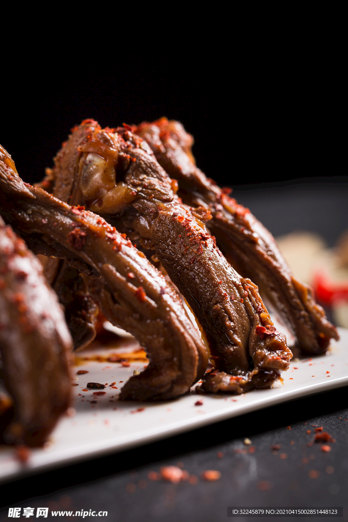 鸭架子  鸭锁骨  鸭骨架