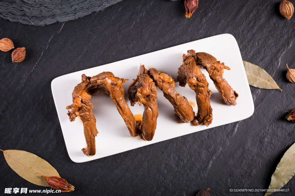 鸭架子  鸭锁骨  鸭骨架