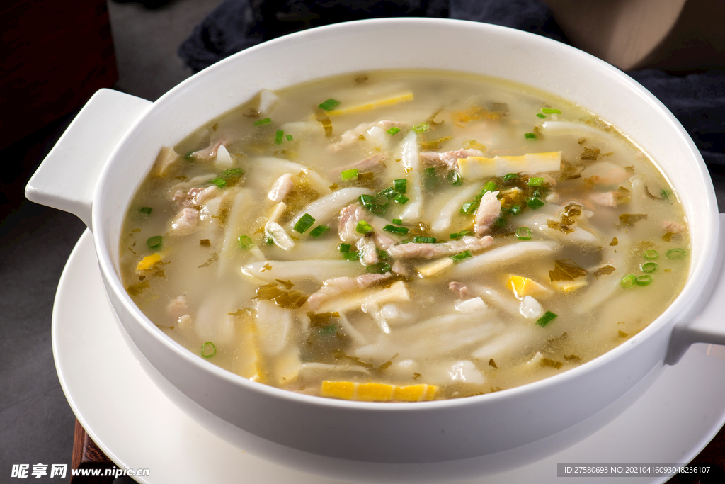 雪菜肉丝面疙瘩