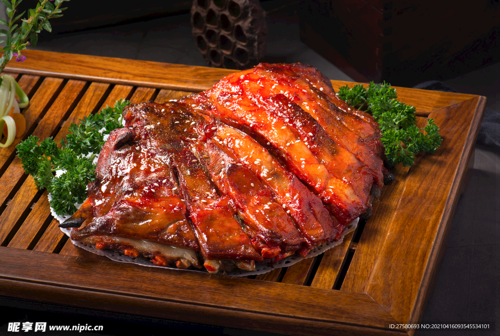 孜然烤羊排