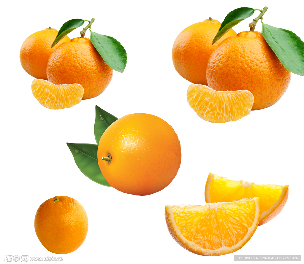 鲜橙素材