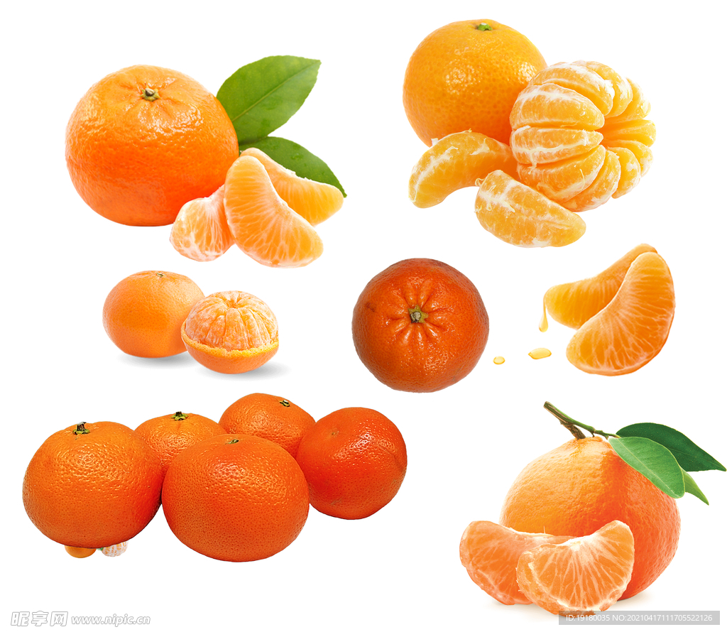 橘子素材