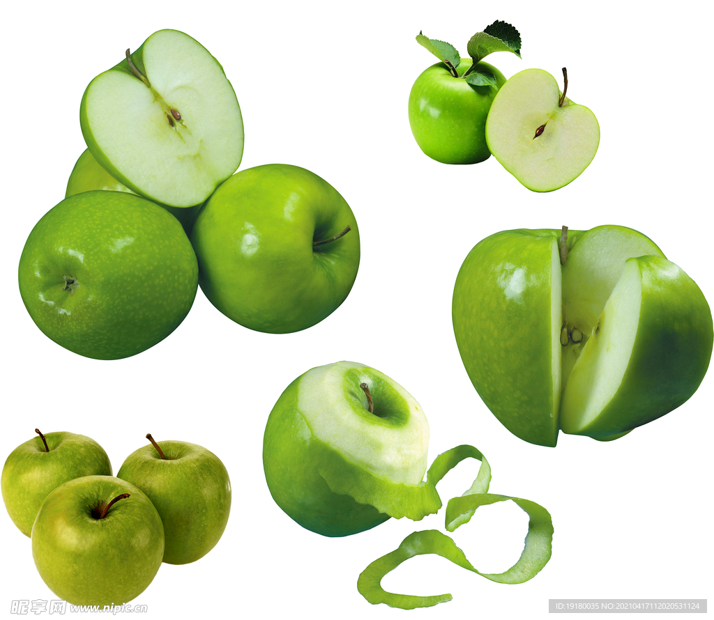青苹果素材