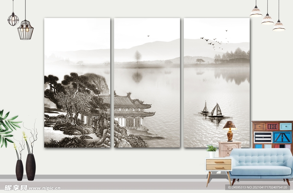 山水画