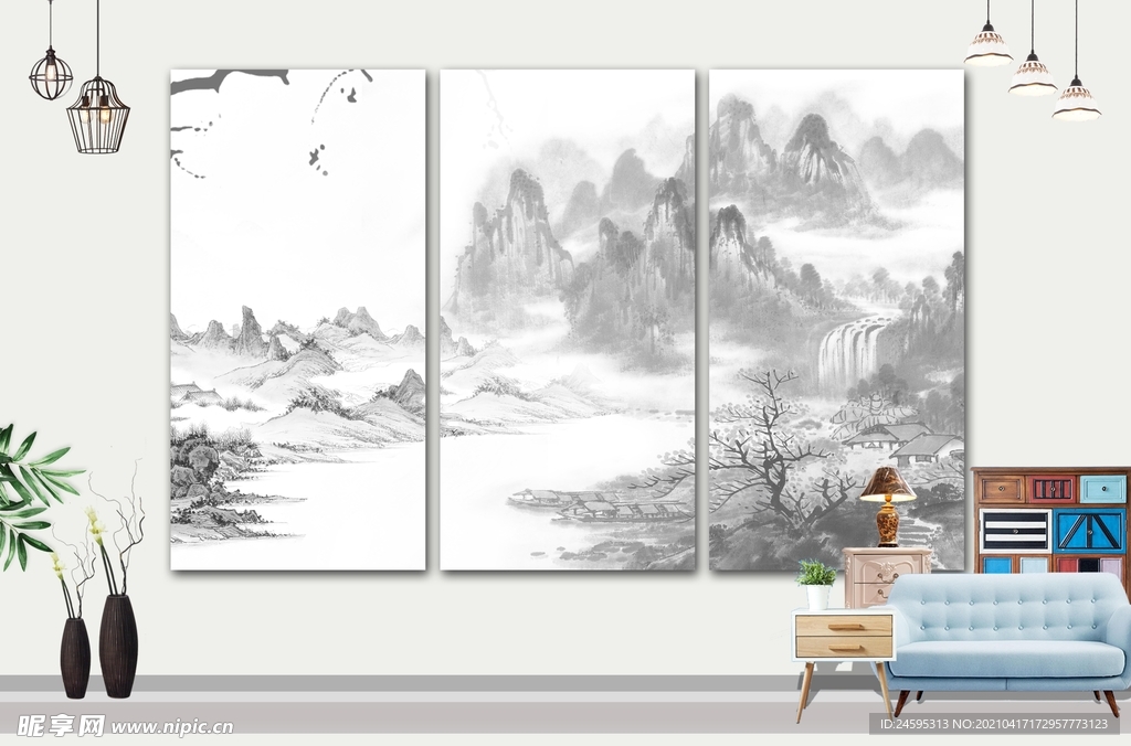 山水画