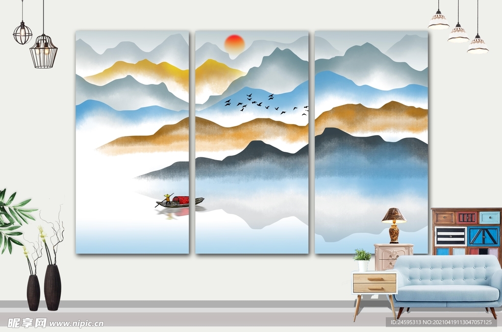 山水画