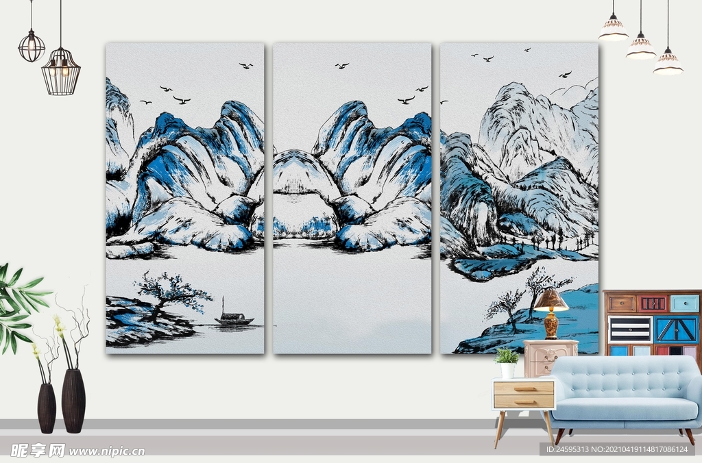 山水画