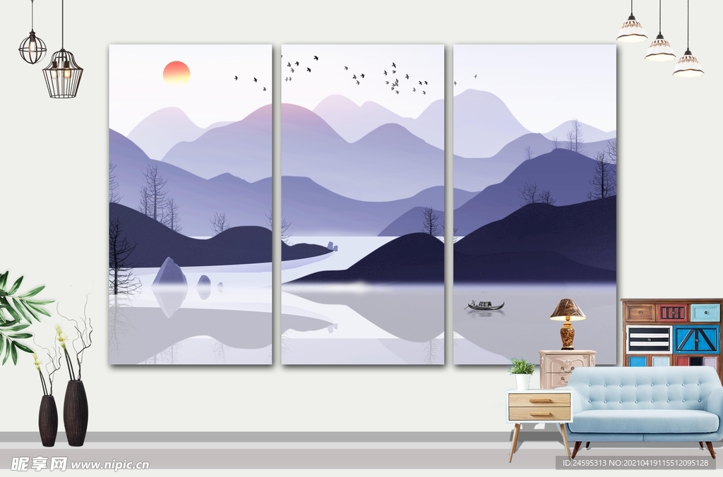 山水画
