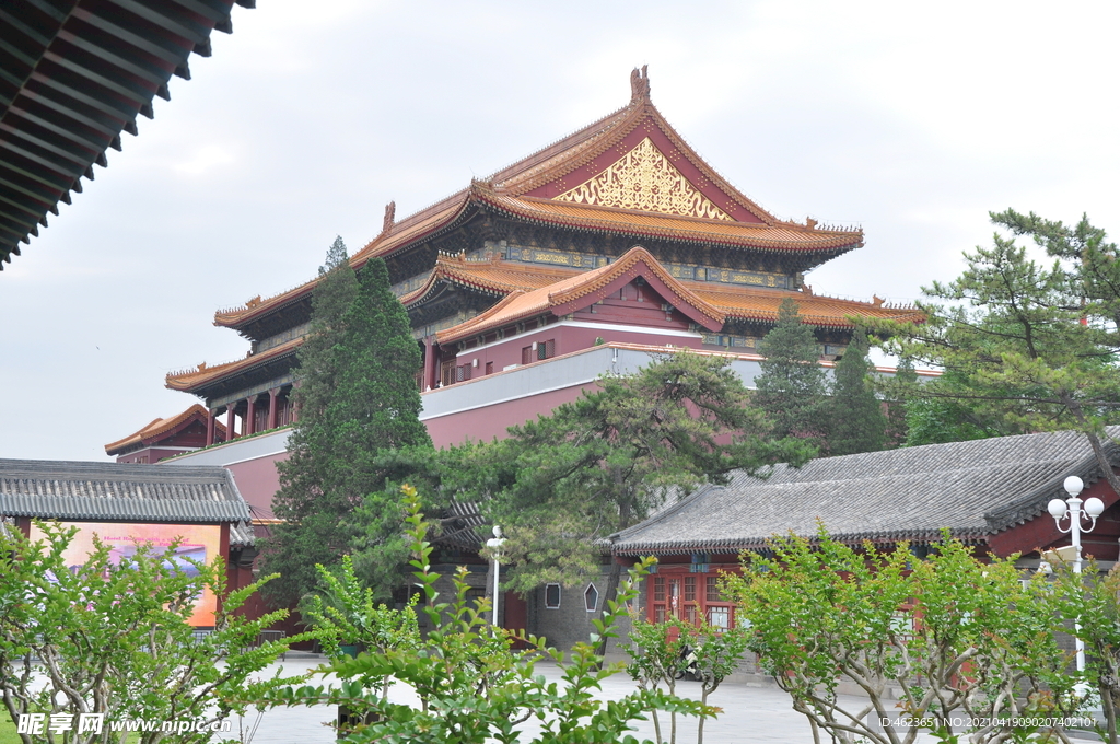 北京中山公园建筑