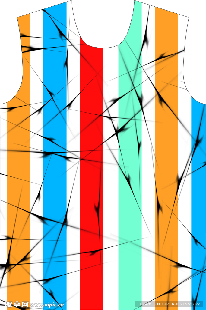 条纹 男装 印花 分层