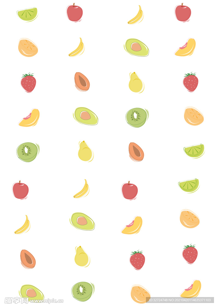 水果插画