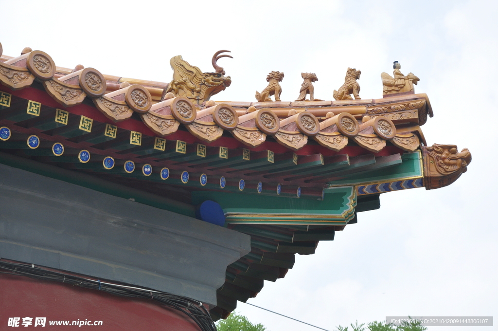 古建筑飞檐翘角