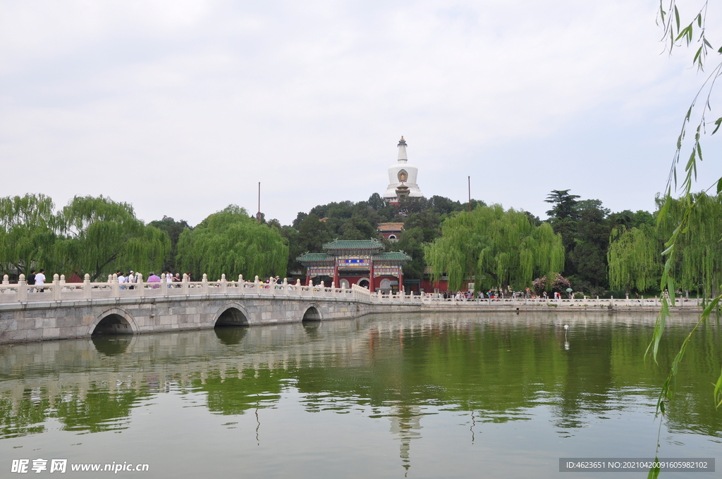 北京北海公园风景