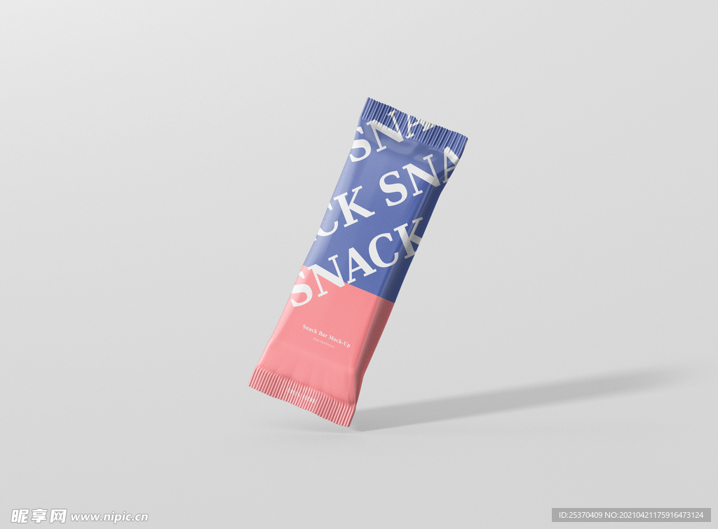 膨化食品智能样机贴图