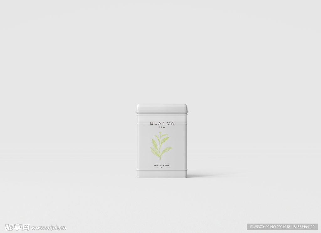 高档茶叶包装盒样机贴图