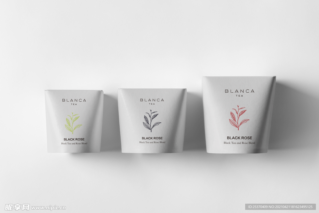 高档茶叶包装盒样机贴图