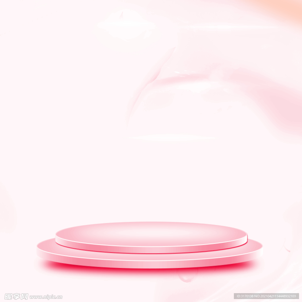 宝贝主图商品展示台小清新背景图