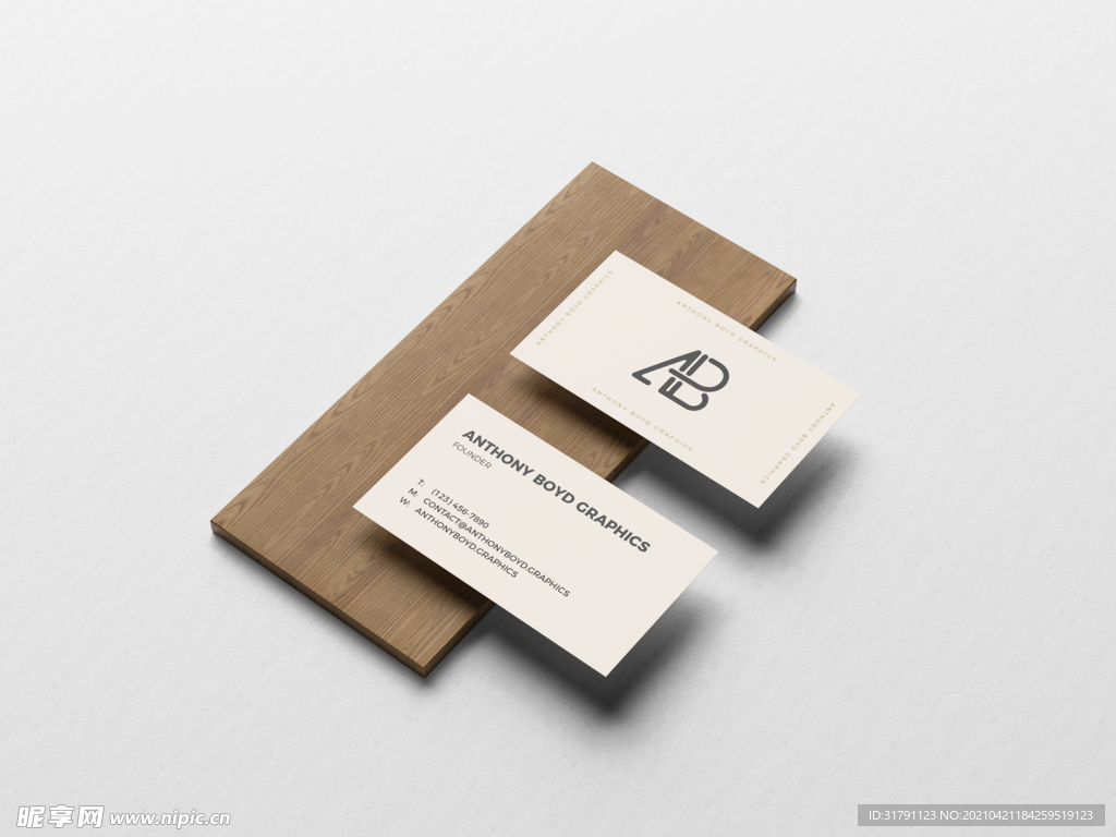 名片样机