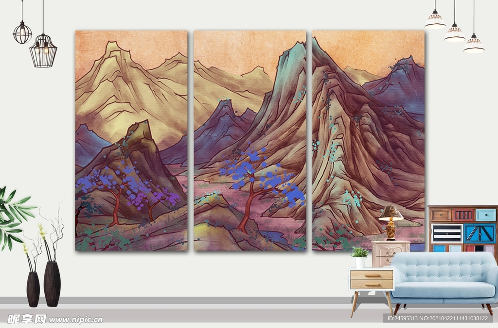 风景画 
