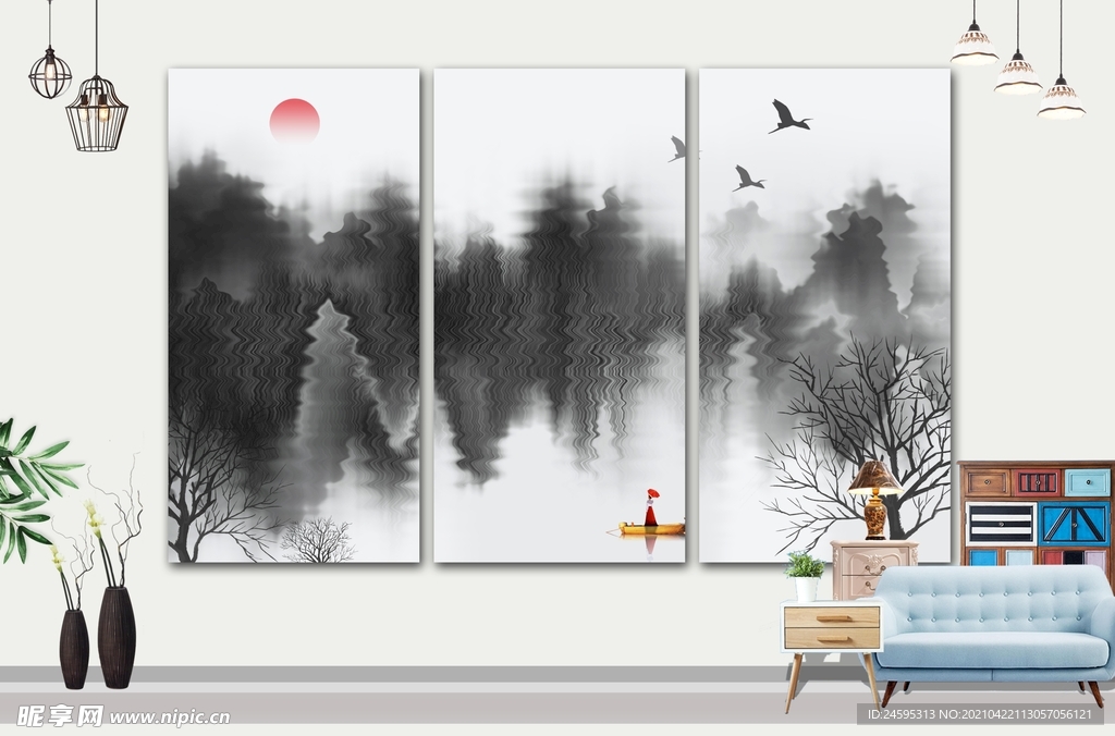风景画 
