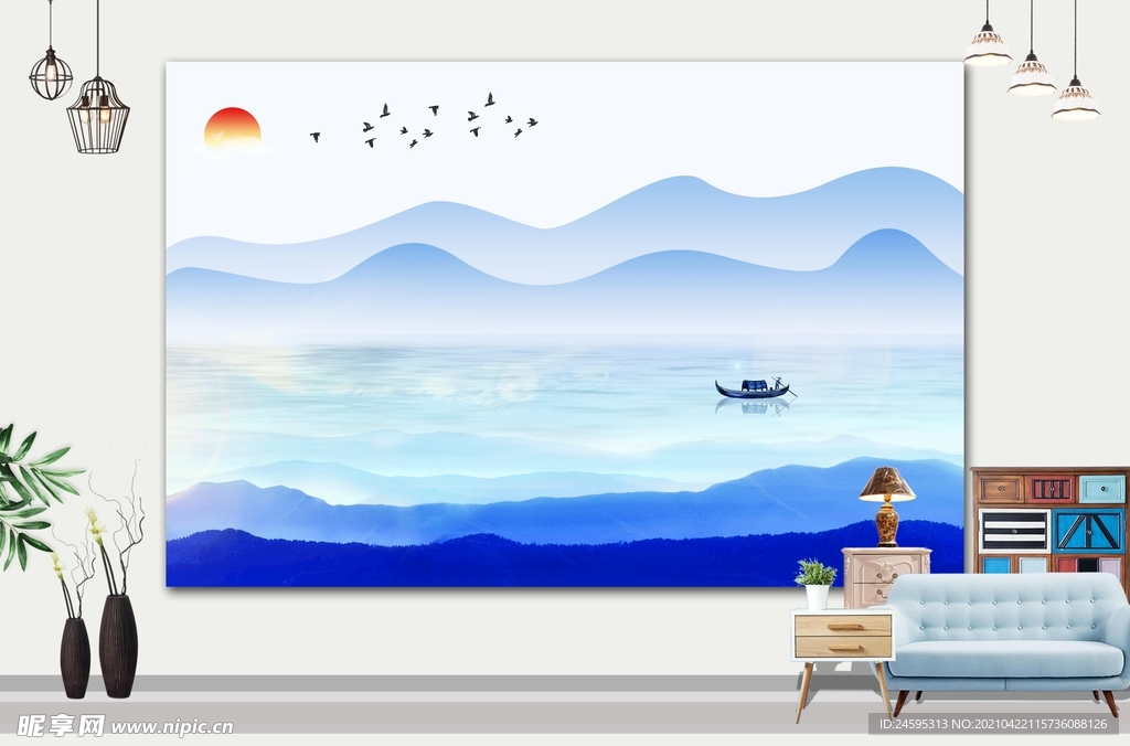 风景画 