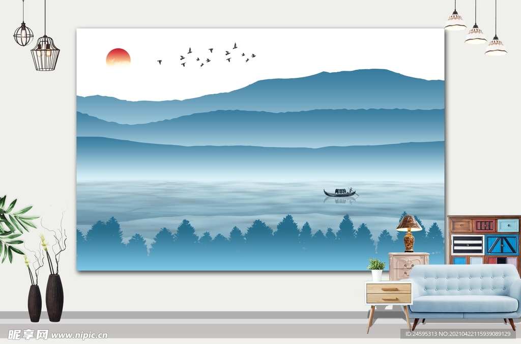 山水画