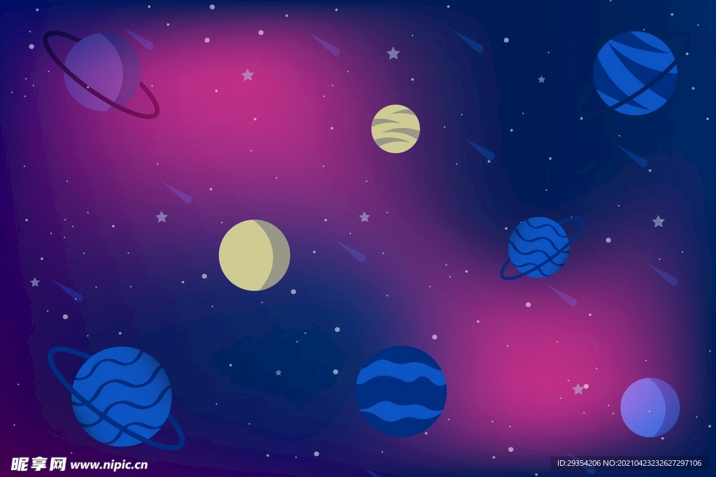 星球太空航天周边图片