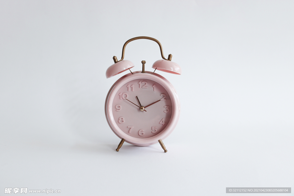 粉色闹钟