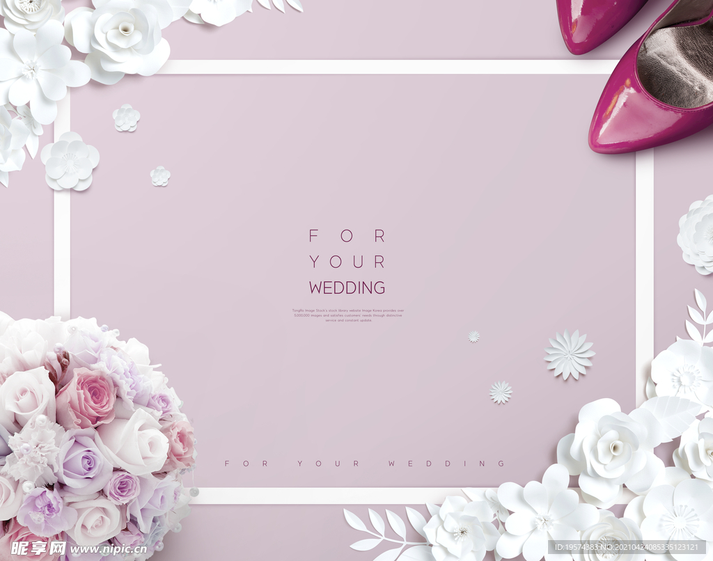 唯美背景纸雕纸艺剪纸花卉浪漫