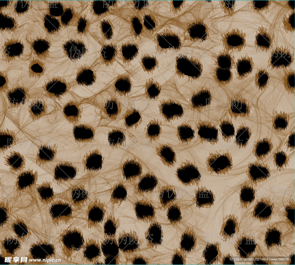 豹纹 分层 无缝衔接