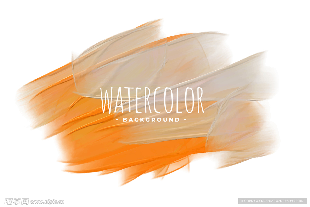 笔刷 展板背景模板      