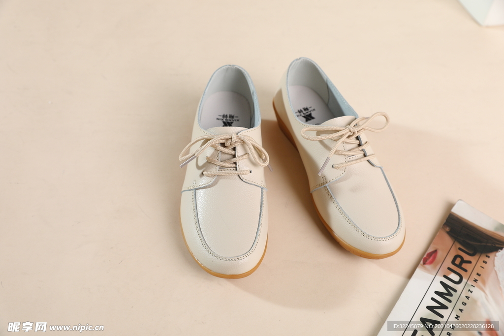 小皮鞋 平跟单鞋 时尚 韩版女