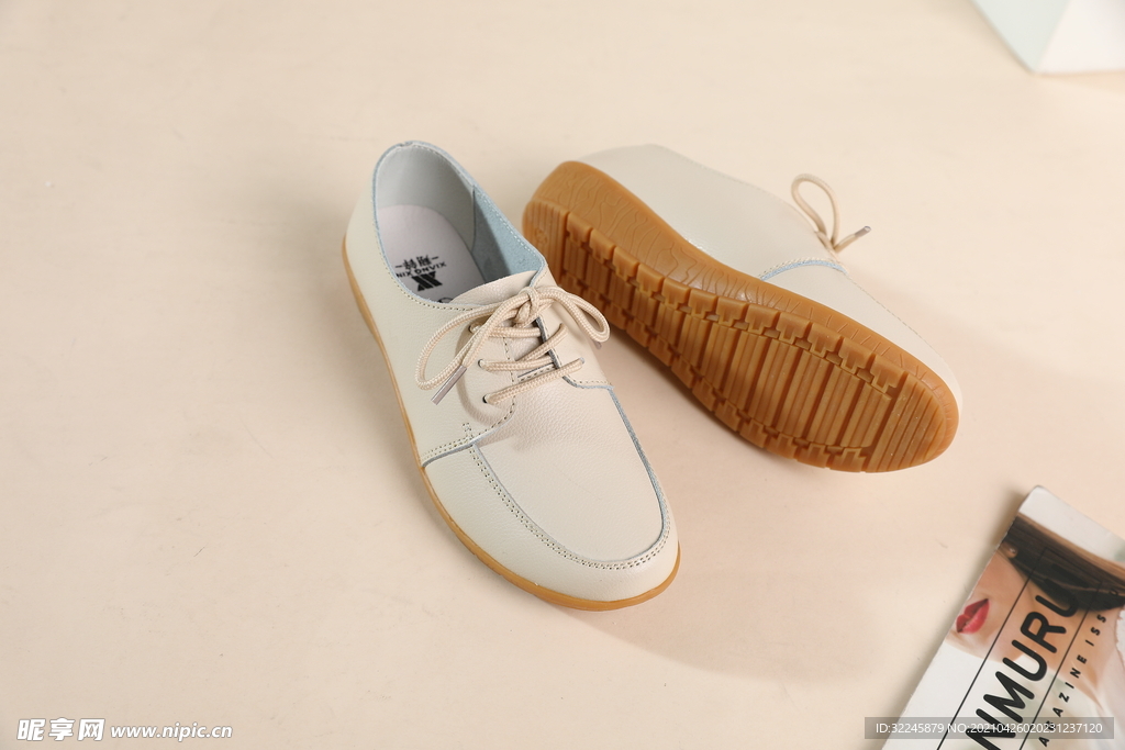 小皮鞋 平跟单鞋 时尚 韩版女